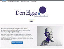 Tablet Screenshot of donelgie.com